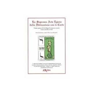 z-z La Suprema Arte Egizia della Divinazione con le Carte  - Libro -