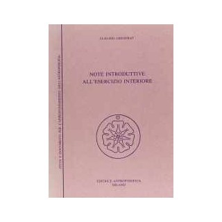 Note introduttive all'esercizio interiore