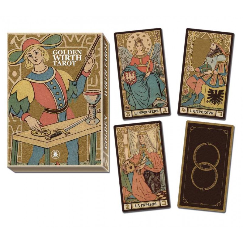 Golden Wirth Tarot - Tarocchi Arcani Maggiori grandi