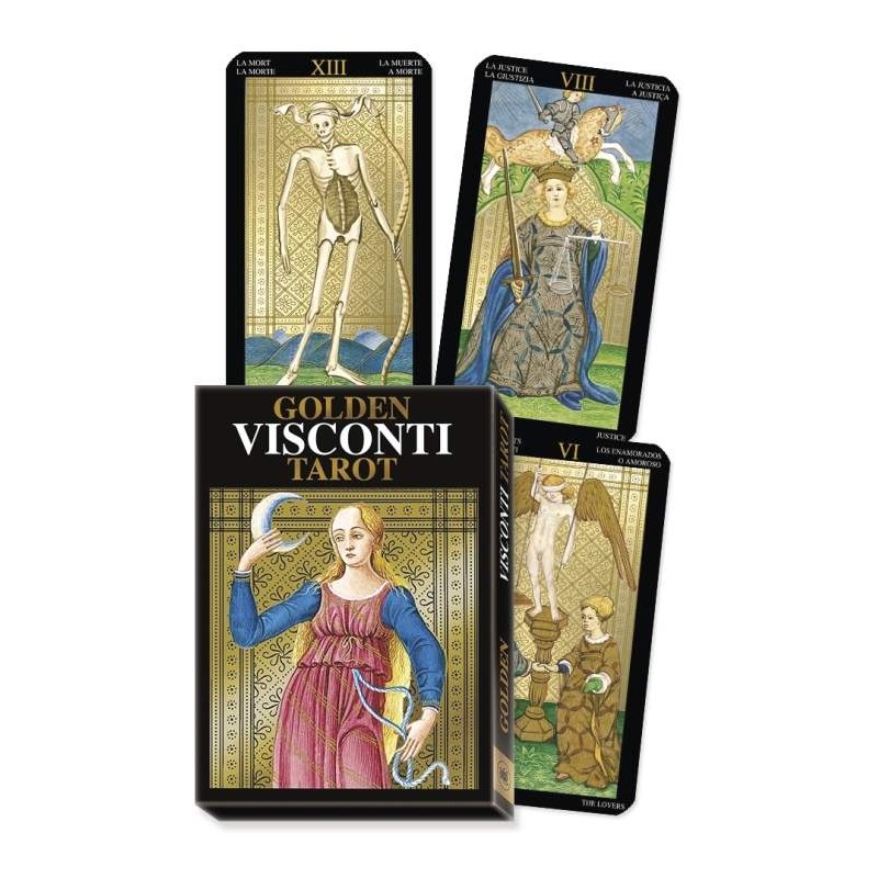 Tarocchi Dorati dei Visconti - Grandi Trionfi - Golden Visconti Tarot - Grand Trumps