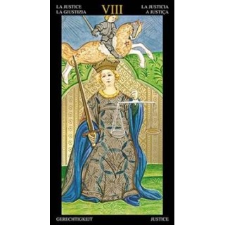 Tarocchi Dorati dei Visconti - Grandi Trionfi - Golden Visconti Tarot - Grand Trumps
