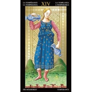Tarocchi Dorati dei Visconti - Grandi Trionfi - Golden Visconti Tarot - Grand Trumps